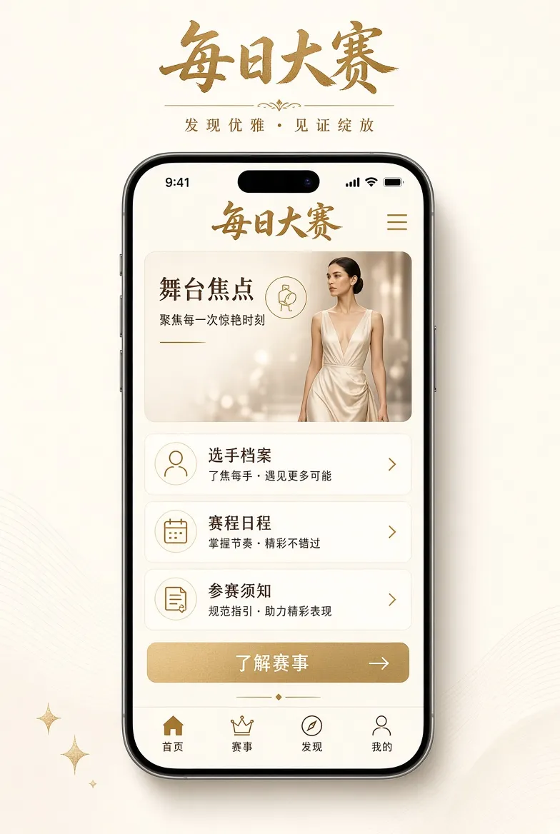 每日大赛APP移动端视觉